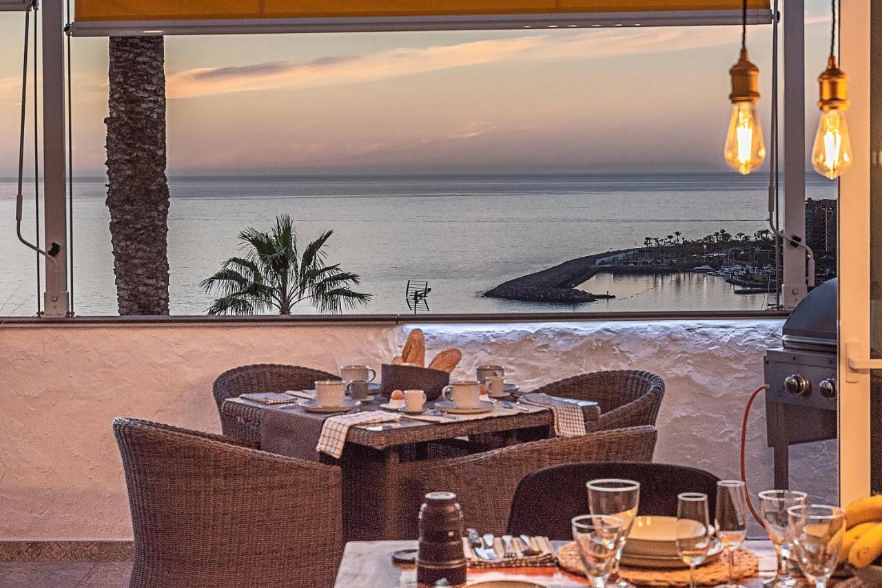 Mogan Luxury Apartment, Sea Views, Jacuzzi And Sauna. Extérieur photo