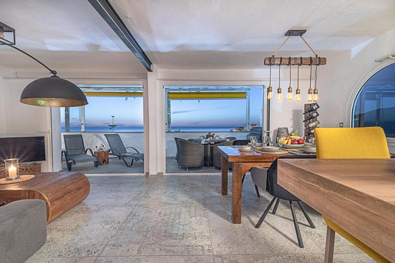 Mogan Luxury Apartment, Sea Views, Jacuzzi And Sauna. Extérieur photo