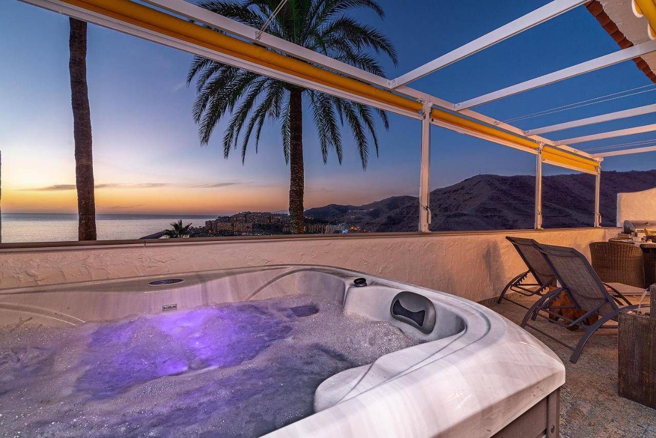 Mogan Luxury Apartment, Sea Views, Jacuzzi And Sauna. Extérieur photo