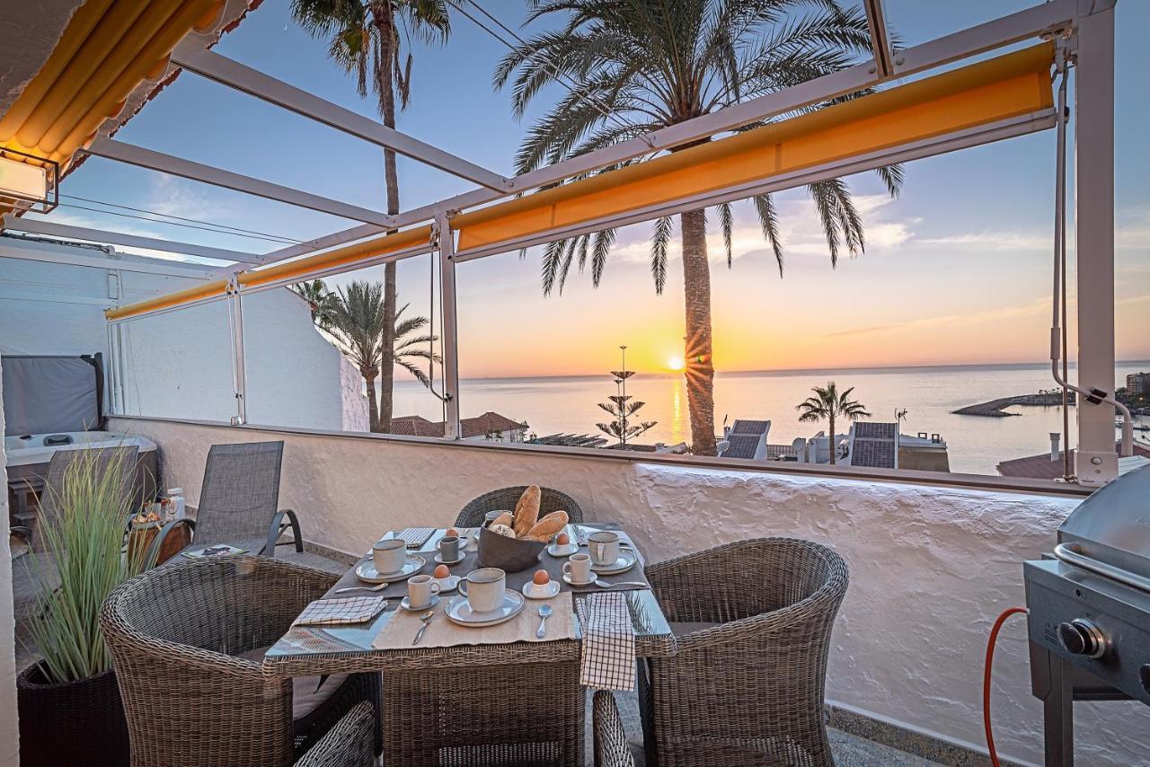 Mogan Luxury Apartment, Sea Views, Jacuzzi And Sauna. Extérieur photo