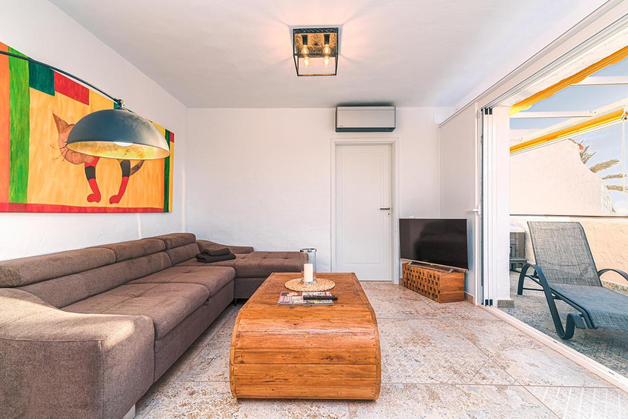 Mogan Luxury Apartment, Sea Views, Jacuzzi And Sauna. Extérieur photo